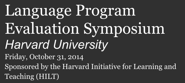 Language Program Evaluation Symposium Logo