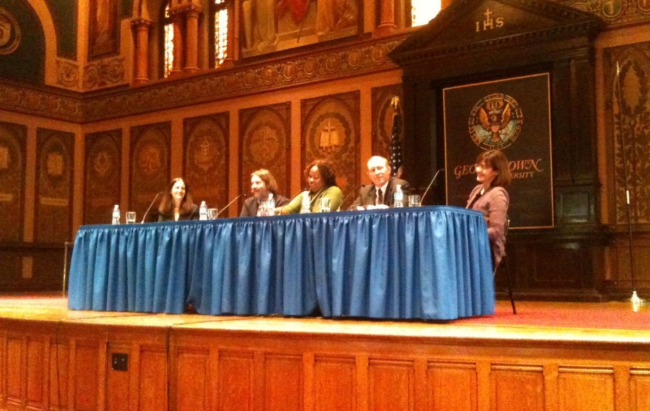 The 2013 Richardson Lecture was held on March 21st in Gaston Hall.