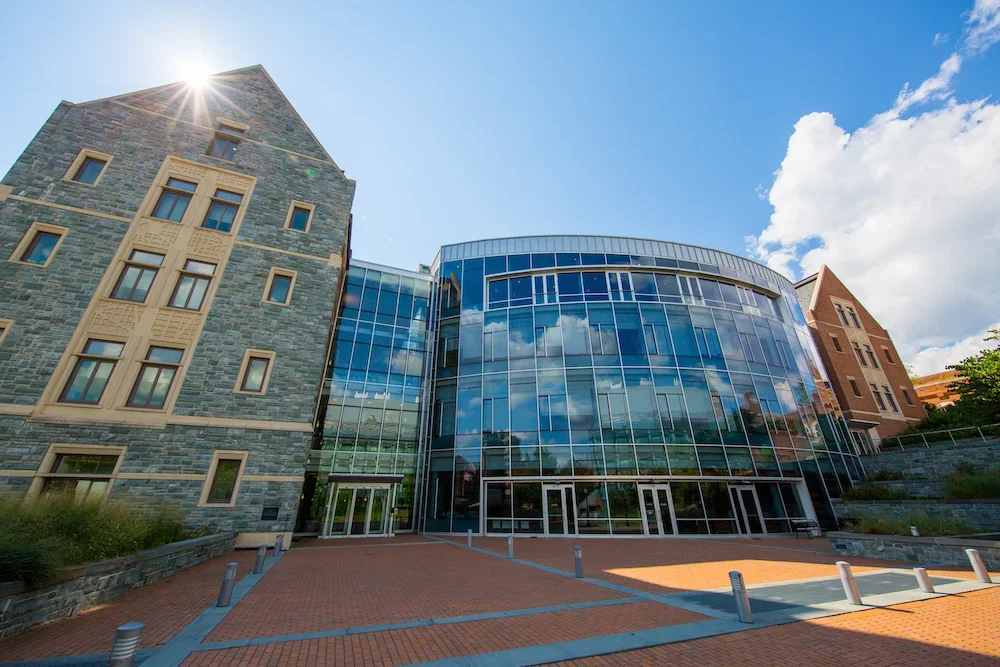 External view of Hariri Building 